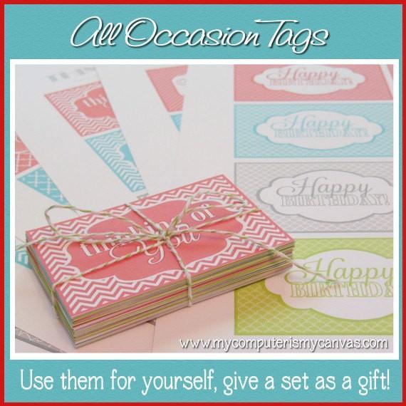 Special Occasion Gift Labels