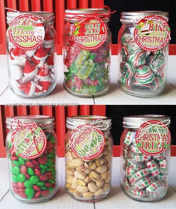 Snack Jar Gift Idea and Free Printables
