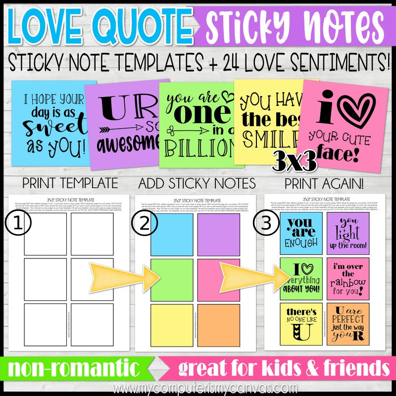sticky notes quotes