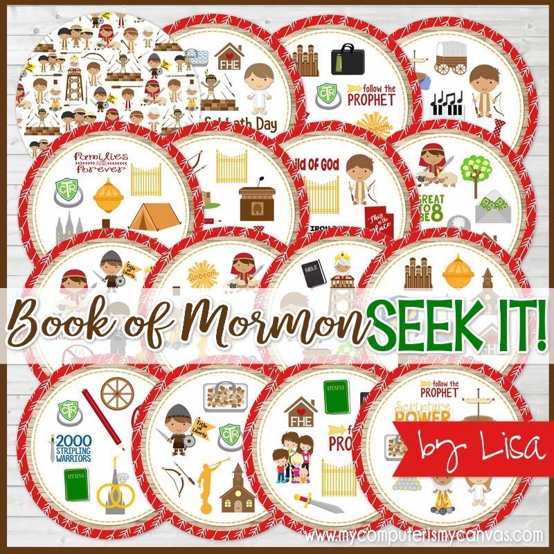 DISCOUNTED 2024 CFM Book of Mormon Family Bulletin Board Kit JAN