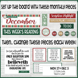 2023 CFM New Testament Family Bulletin Board Kit {DECEMBER} PRINTABLE