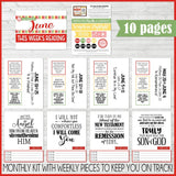 2023 CFM New Testament Family Bulletin Board Kit {JUNE} PRINTABLE