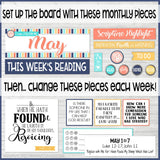 2023 CFM New Testament Family Bulletin Board Kit {MAY} PRINTABLE