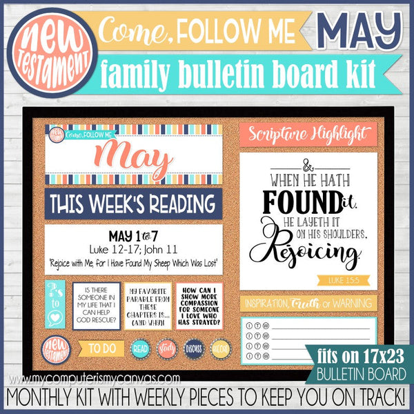 Come, Follow Me AND Children & Youth, Family Bulletin Board KIT