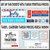 2024 CFM BOOK OF MORMON Family Bulletin Board Kit {JULY} PRINTABLE