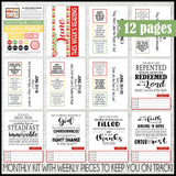 2024 CFM BOOK OF MORMON Family Bulletin Board Kit {JUNE} PRINTABLE