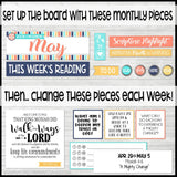 2024 CFM BOOK OF MORMON Family Bulletin Board Kit {MAY} PRINTABLE