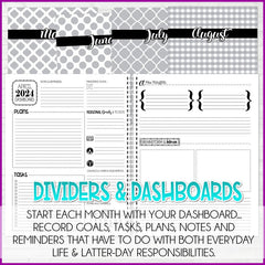 2024 Latter-day Lifestyle Planner {Inside Pages Only} EDITABLE Printab – My  Computer is My Canvas