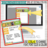 2024 Primary Kit {BINDER, WRISTBANDS, DOOR SIGNS) PRINTABLES