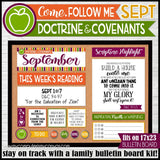 2025 {D&C} CFM "FULL" Monthly Bulletin Board Kits {JAN-DEC} PRINTABLE