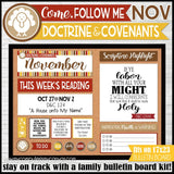 2025 {D&C} CFM "FULL" Monthly Bulletin Board Kits {JAN-DEC} PRINTABLE