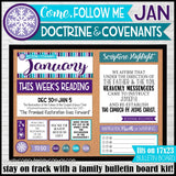 2025 {D&C} CFM "FULL" Monthly Bulletin Board Kits {JAN-DEC} PRINTABLE