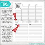 2025 EVERYDAY Personal Planner {Inside Pages Only} EDITABLE Printable