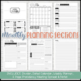 2025 PRIMARY PRESIDENCY PLANNER Printable (EDITABLE)