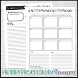 2025 PRIMARY PRESIDENCY PLANNER Printable (EDITABLE)