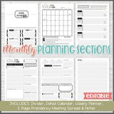 2025 YOUNG WOMEN Presidency Planning Kit {EDITABLE} PRINTABLE