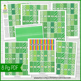 ALPHABET Nugget Wrappers {St. Patrick's Day} PRINTABLE-My Computer is My Canvas