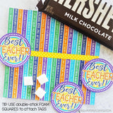 BEST TEACHER EVER Candy Bar Wrapper PRINTABLE-My Computer is My Canvas