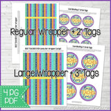 BEST TEACHER EVER Candy Bar Wrapper PRINTABLE-My Computer is My Canvas