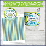 Baptism Gift Tag Kit {BOYS} PRINTABLE