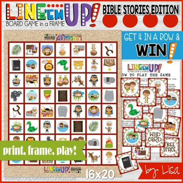 Bible Stories GAME TRIO PRINTABLE – My Computer is My Canvas