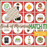 Book of Mormon GAME TRIO Printable