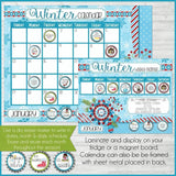 Bottle Cap Activity Calendar {ANNUAL BUNDLE} PRINTABLE-My Computer is My Canvas