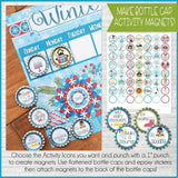 Bottle Cap Activity Calendar {ANNUAL BUNDLE} PRINTABLE-My Computer is My Canvas