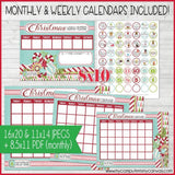 Bottle Cap Activity Calendar {ANNUAL BUNDLE} PRINTABLE-My Computer is My Canvas