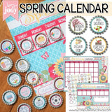 Bottle Cap Activity Calendar {ANNUAL BUNDLE} PRINTABLE-My Computer is My Canvas