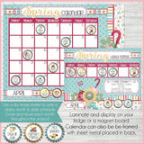 Bottle Cap Activity Calendar {ANNUAL BUNDLE} PRINTABLE-My Computer is My Canvas