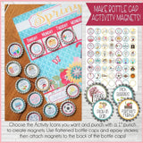 Bottle Cap Activity Calendar {ANNUAL BUNDLE} PRINTABLE-My Computer is My Canvas