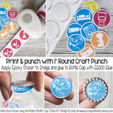 Bottle Cap Activity Calendar {ANNUAL BUNDLE} PRINTABLE-My Computer is My Canvas