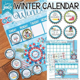 Bottle Cap Activity Calendar {ANNUAL BUNDLE} PRINTABLE-My Computer is My Canvas