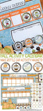 Bottle Cap Activity Calendar {FALL} PRINTABLE-My Computer is My Canvas