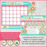 Bottle Cap Activity Calendar {SUMMER} PRINTABLE-My Computer is My Canvas