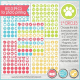 Bottle Cap Job Chart {Cute Animals} PRINTABLE-My Computer is My Canvas