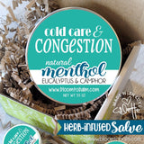 COLD & CONGESTION {Menthol} Salve