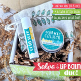 COLD SORE CALMER Salve & Lip Balm {DUO}