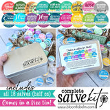 COMPLETE Salve Kit (18 HALF OZ TINS) - DISCOUNTED BUNDLE!