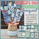 Candy Bar Bouquet {FATHER'S DAY} Printable