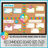 Children & Youth {LUKE 2:52} GOAL Board PRINTABLE