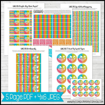 Children & Youth {LUKE 2:52} GOAL Board PRINTABLE