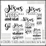 Children & Youth {LUKE 2:52} Scripture Art PRINTABLE