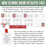 Christmas Advent & Activity {BANNER KIT} PRINTABLE