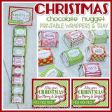 Christmas Nugget Wrappers {Merry & Bright} PRINTABLE-My Computer is My Canvas