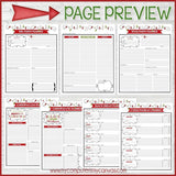 Christmas Planner Kit {FULL SIZE; UNDATED} PRINTABLE-My Computer is My Canvas