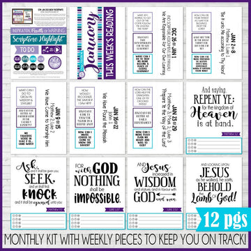 2023 CFM Weekly Sticky Notes {New Testament} PRINTABLE – My