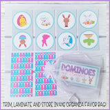 DOMINOES Game {Easter} PRINTABLE-My Computer is My Canvas