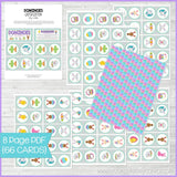 DOMINOES Game {Easter} PRINTABLE-My Computer is My Canvas